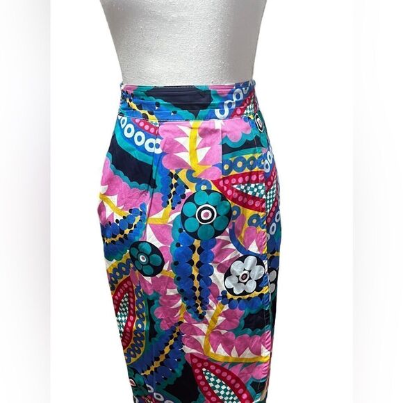 J.Crew Tie-back tulip skirt in Ratti® kaleidoscope - Picture 2 of 7